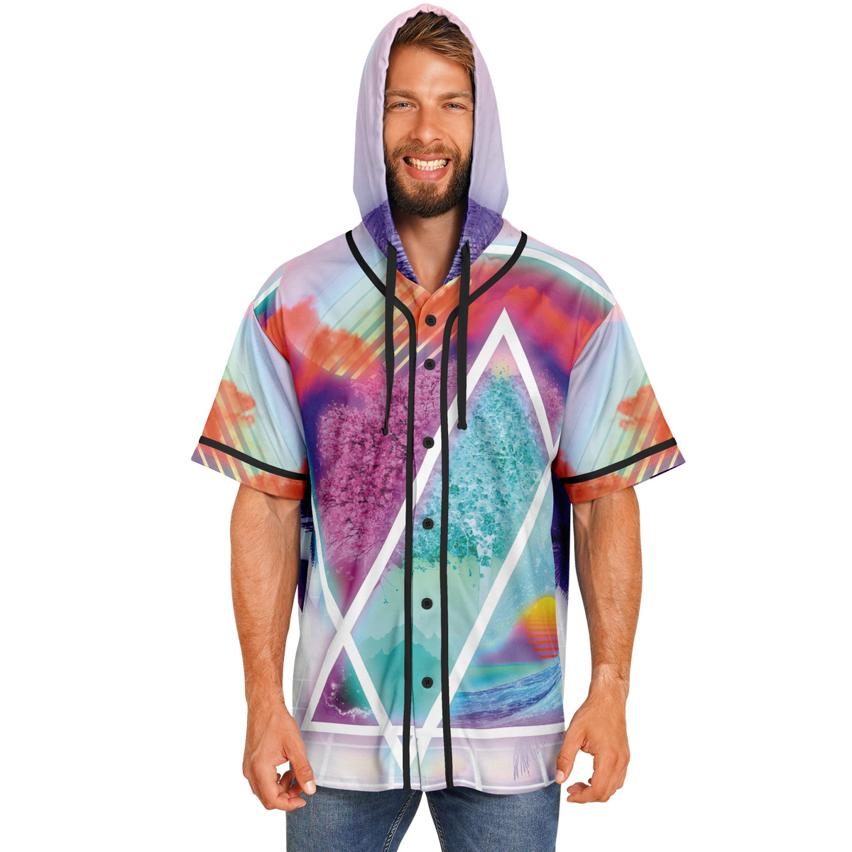 Dimensions Collide Hooded Jersey