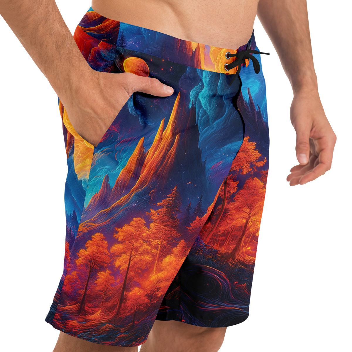 Wonderland Valley Board Shorts