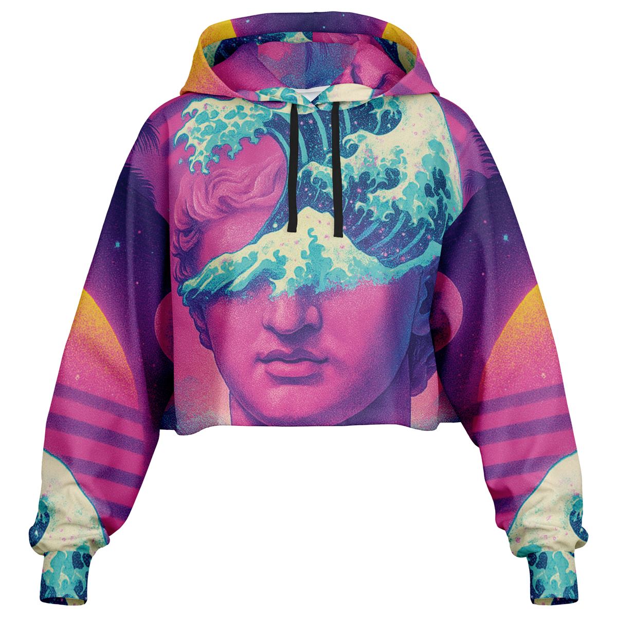 Tidalus Cropped Hoodie