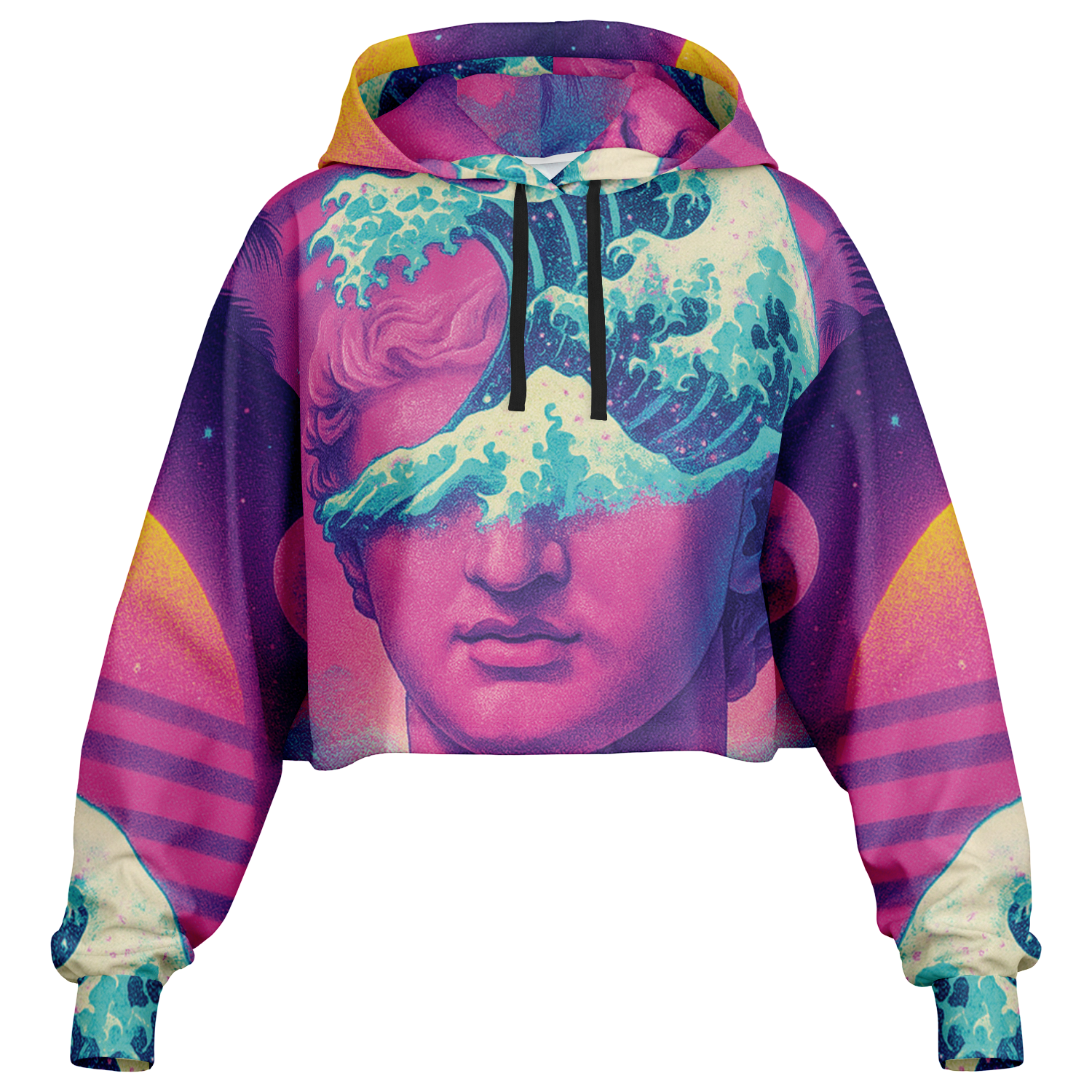 Tidalus Cropped Hoodie