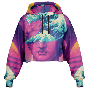 Tidalus Cropped Hoodie