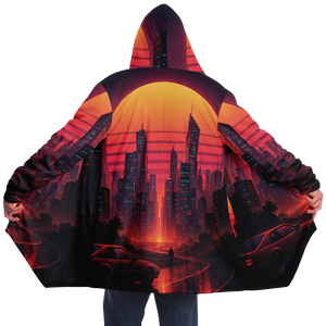 Neon Sunrise Cloak
