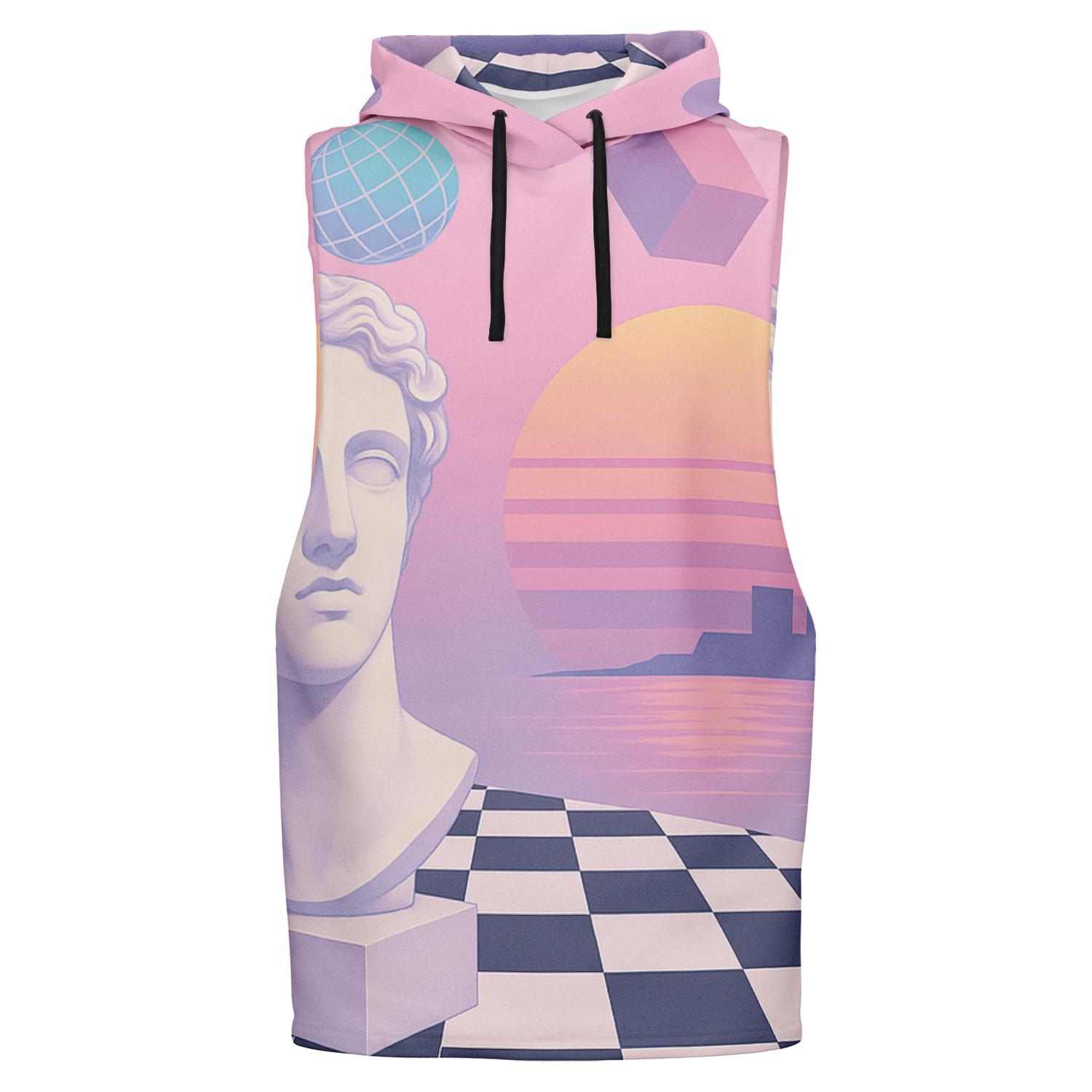 Corinthian Sleeveless Hoodie