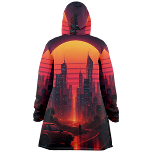 Neon Sunrise Cloak