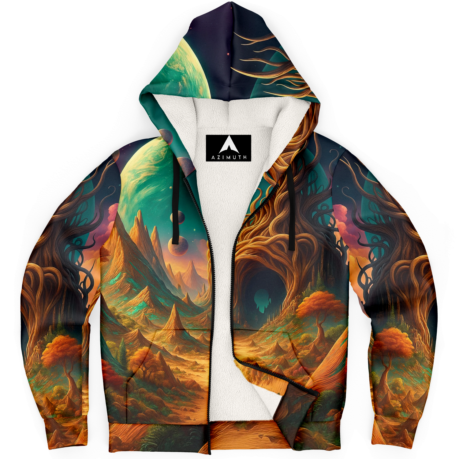 Cosmic Mirage Sherpa Hoodie