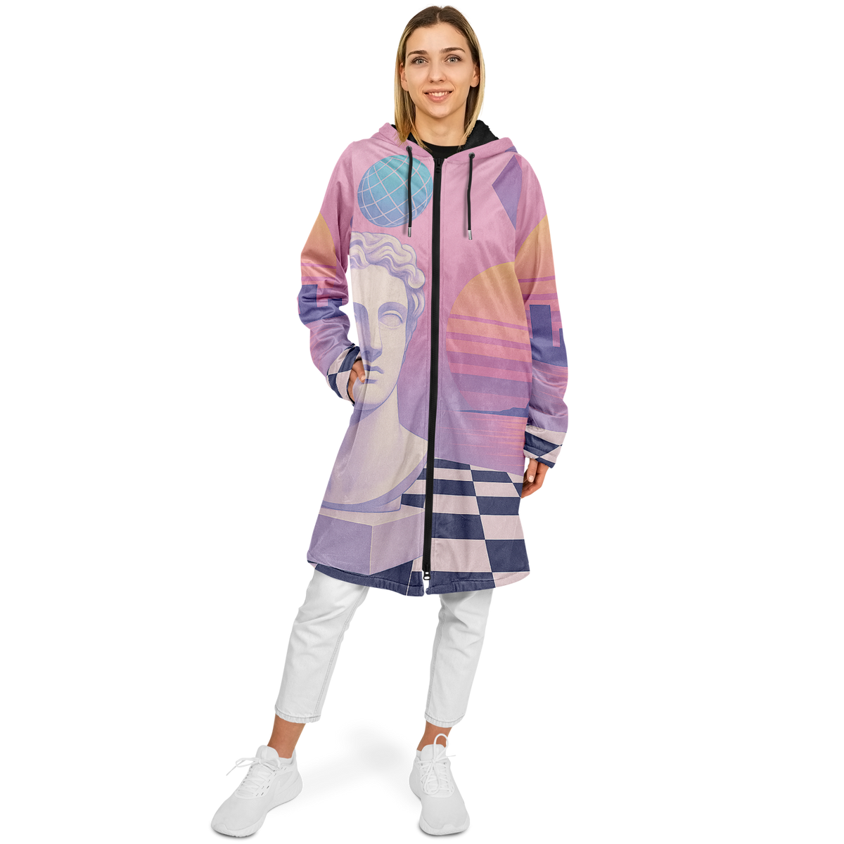 Corinthian Zip Up Cloak