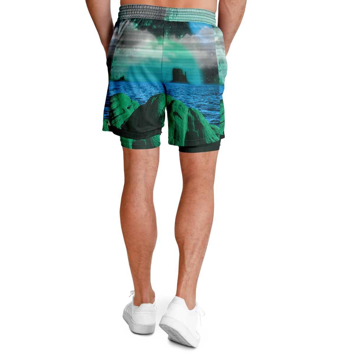 Emerald Canyon Men's 2 in 1 Shorts