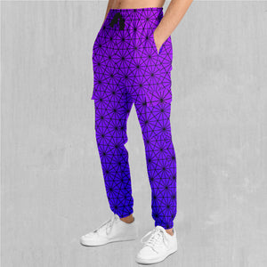 Star Net (Ultraviolet) Cargo Joggers