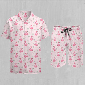 Flamingo Men's Beach Set