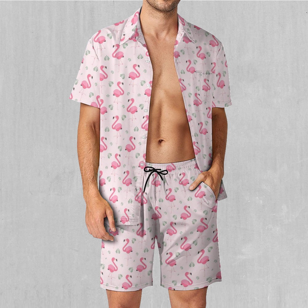 Flamingo Men's Beach Set