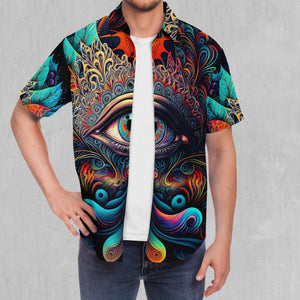 Cosmic Eye Button Down Shirt