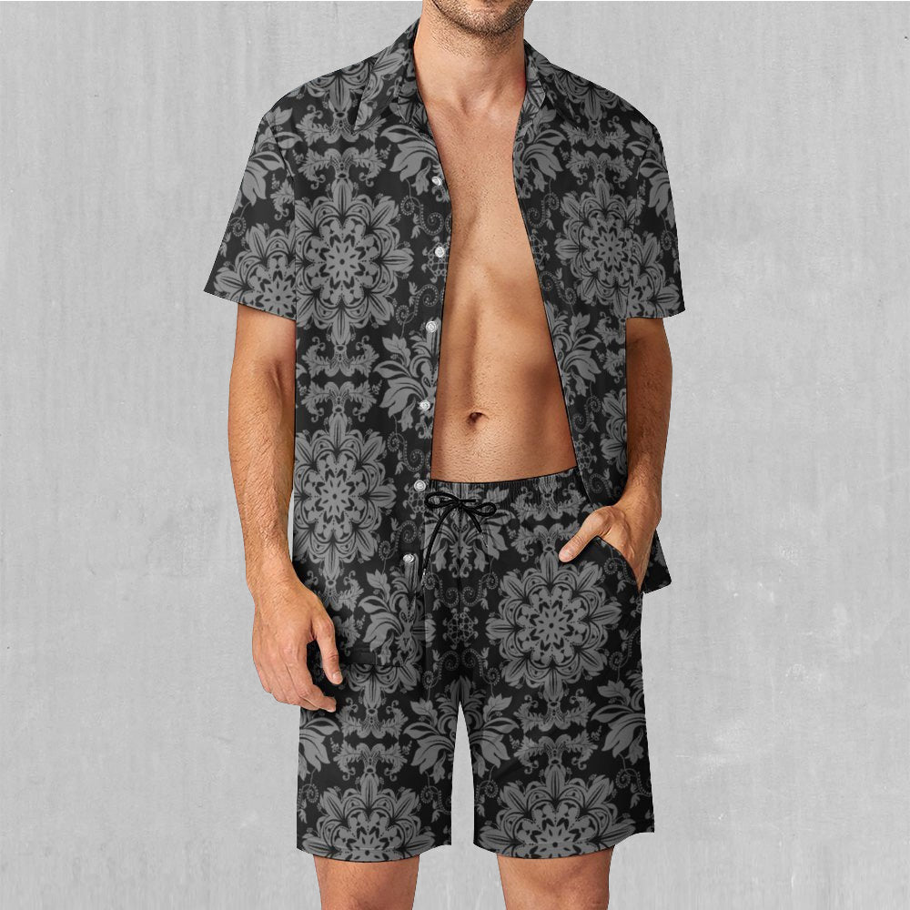 Lotus Bloom Men's Beach Set