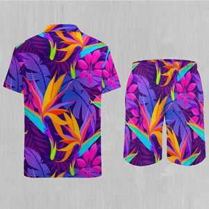 Neon Jungle Men's Beach Set