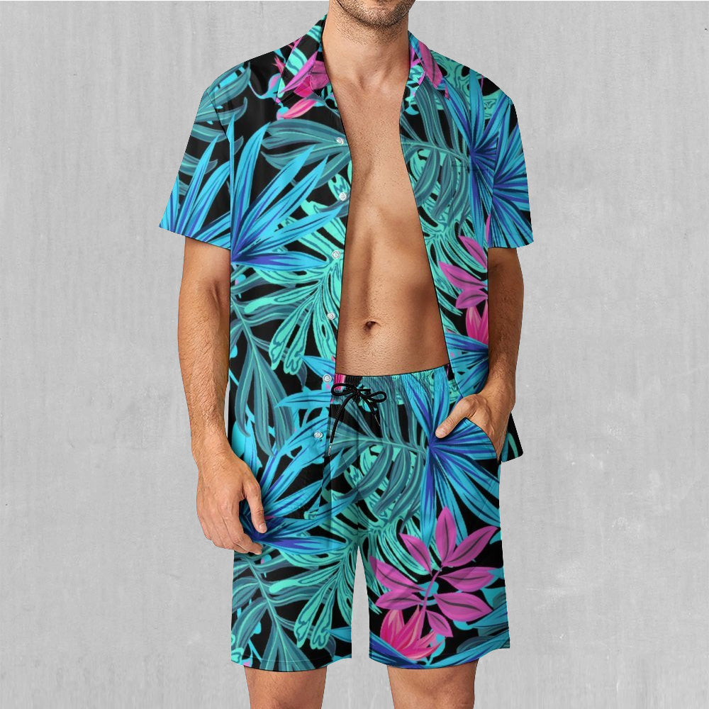 Neon Lush Men's Beach Set