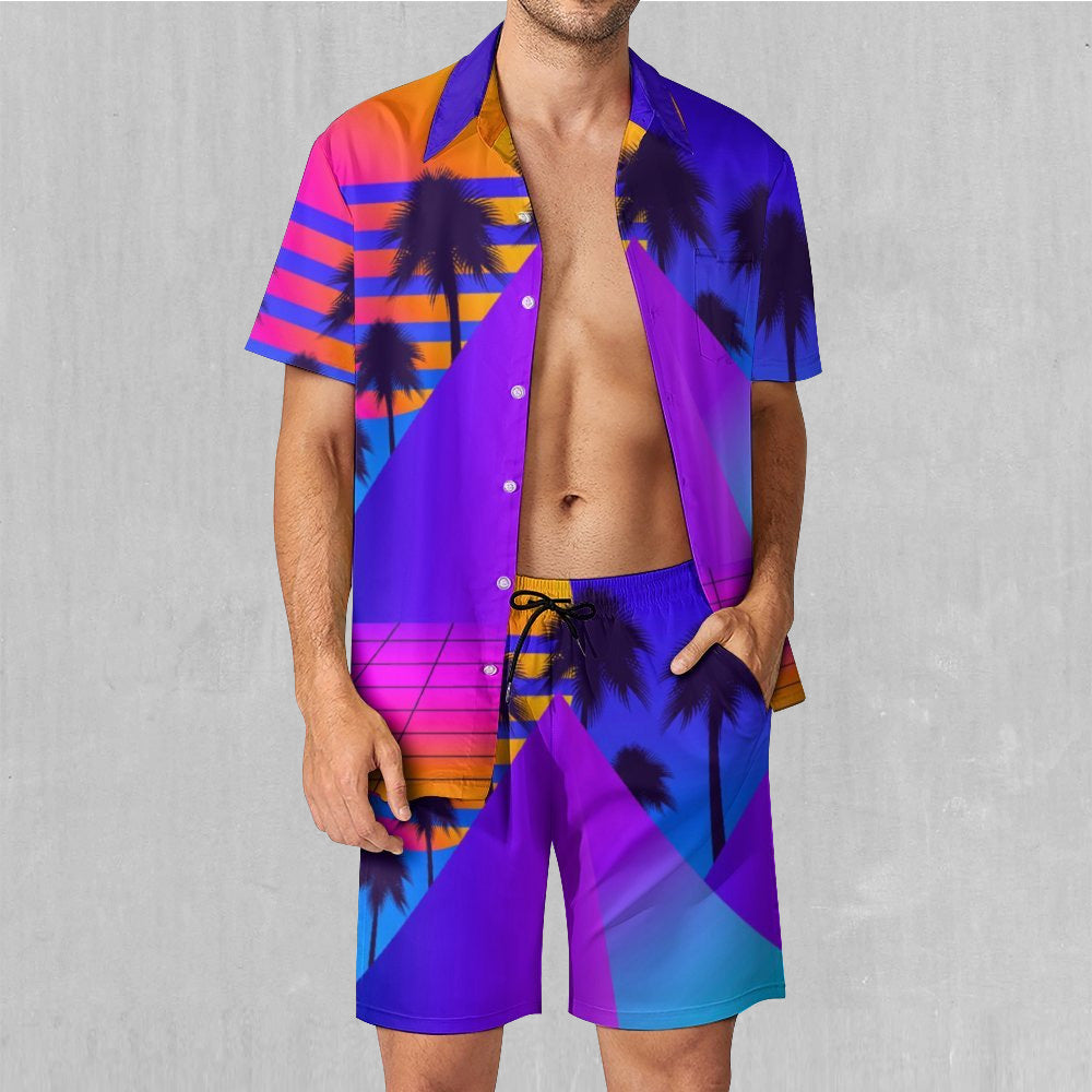 Retro Mirage Men's Beach Set