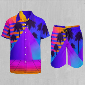 Retro Mirage Men's Beach Set