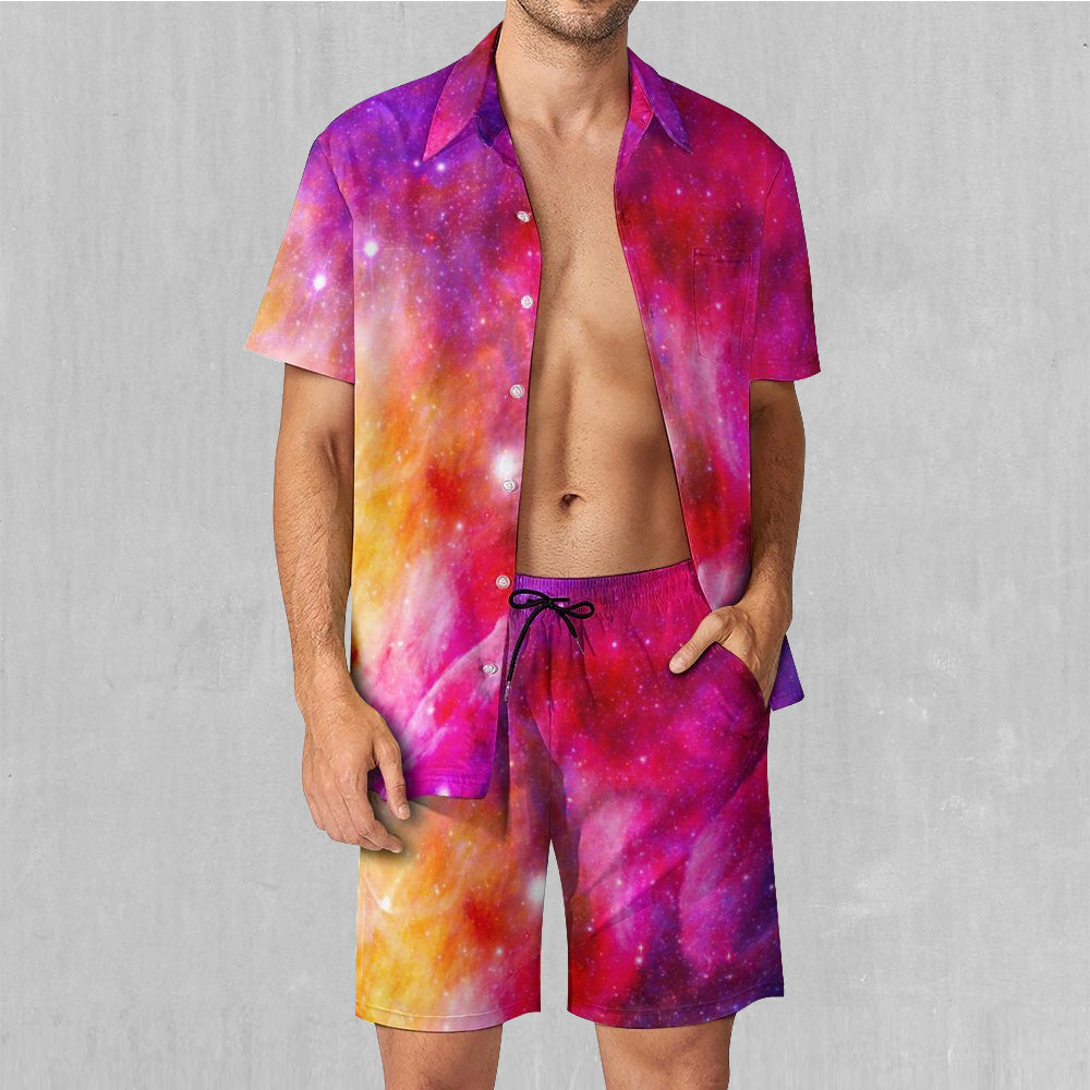 Star Crystal Men's Beach Set