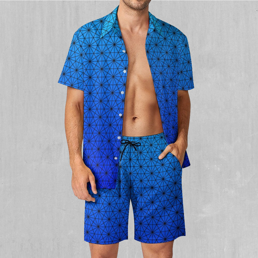 Star Net (Frost) Men's Beach Set