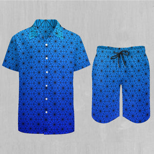 Star Net (Frost) Men's Beach Set