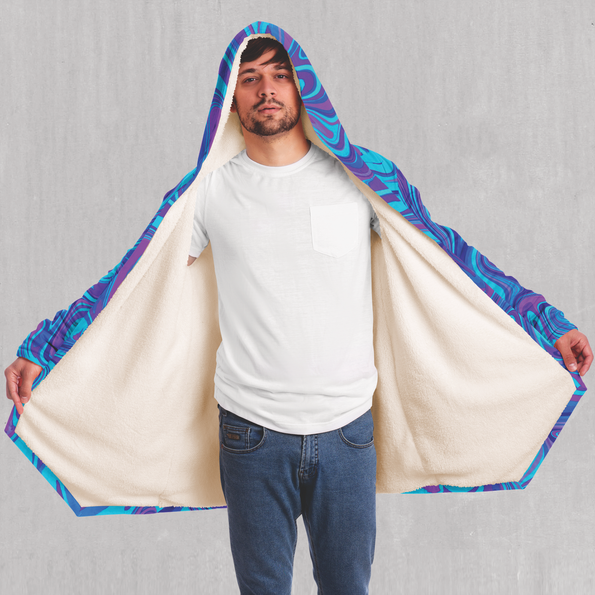 Vapor Drip Cloak - Festival Clothing, Rave Outfits, EDM Gear