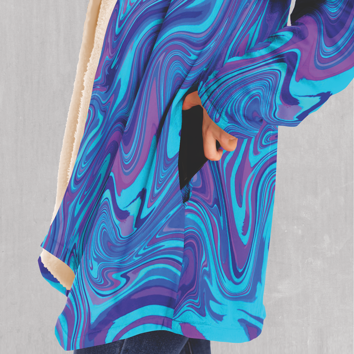 Vapor Drip Cloak - Festival Clothing, Rave Outfits, EDM Gear