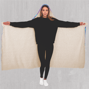 Vapor Drip Hooded Blanket - Festival Clothing, Rave Outfits, EDM Gear