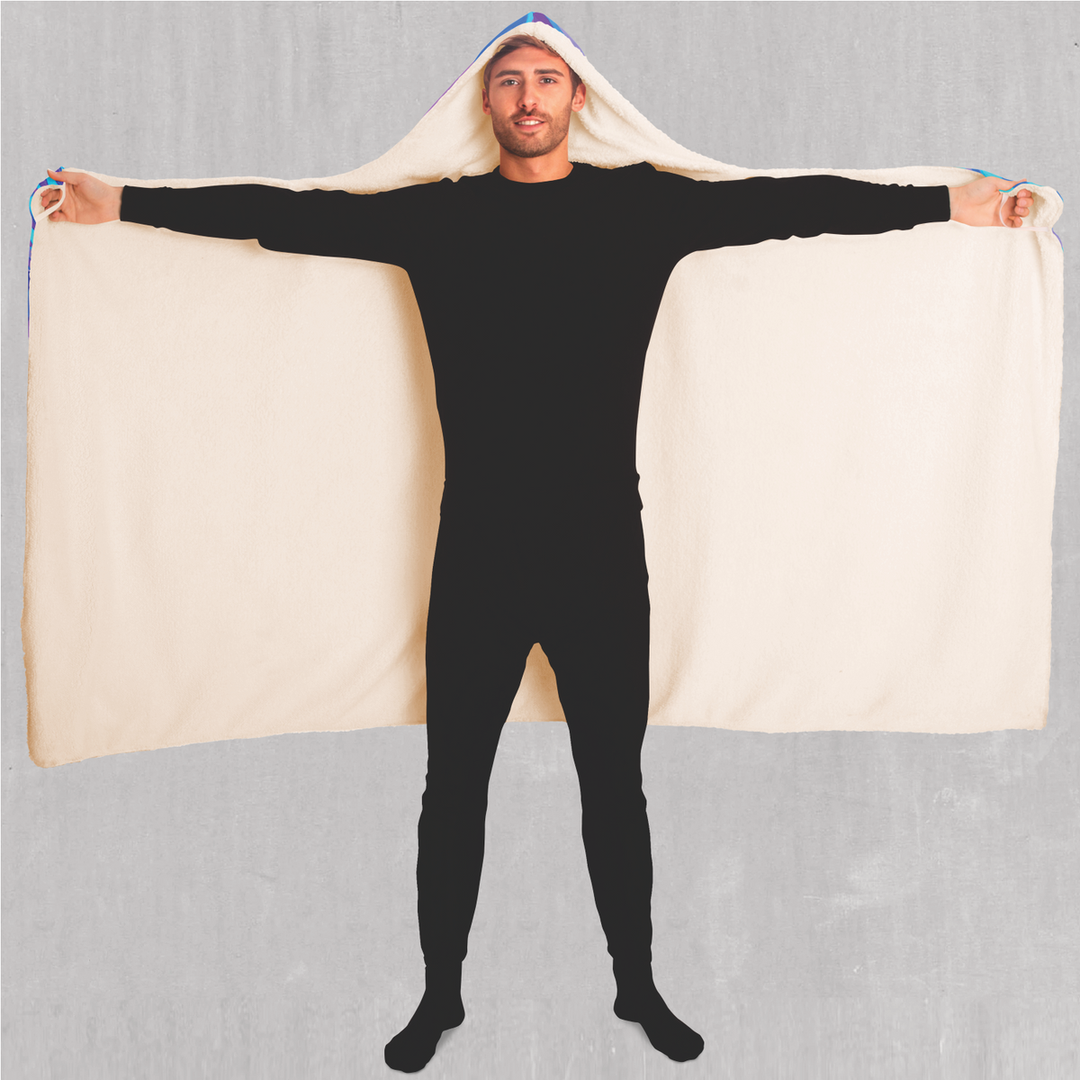 Vapor Drip Hooded Blanket - Festival Clothing, Rave Outfits, EDM Gear
