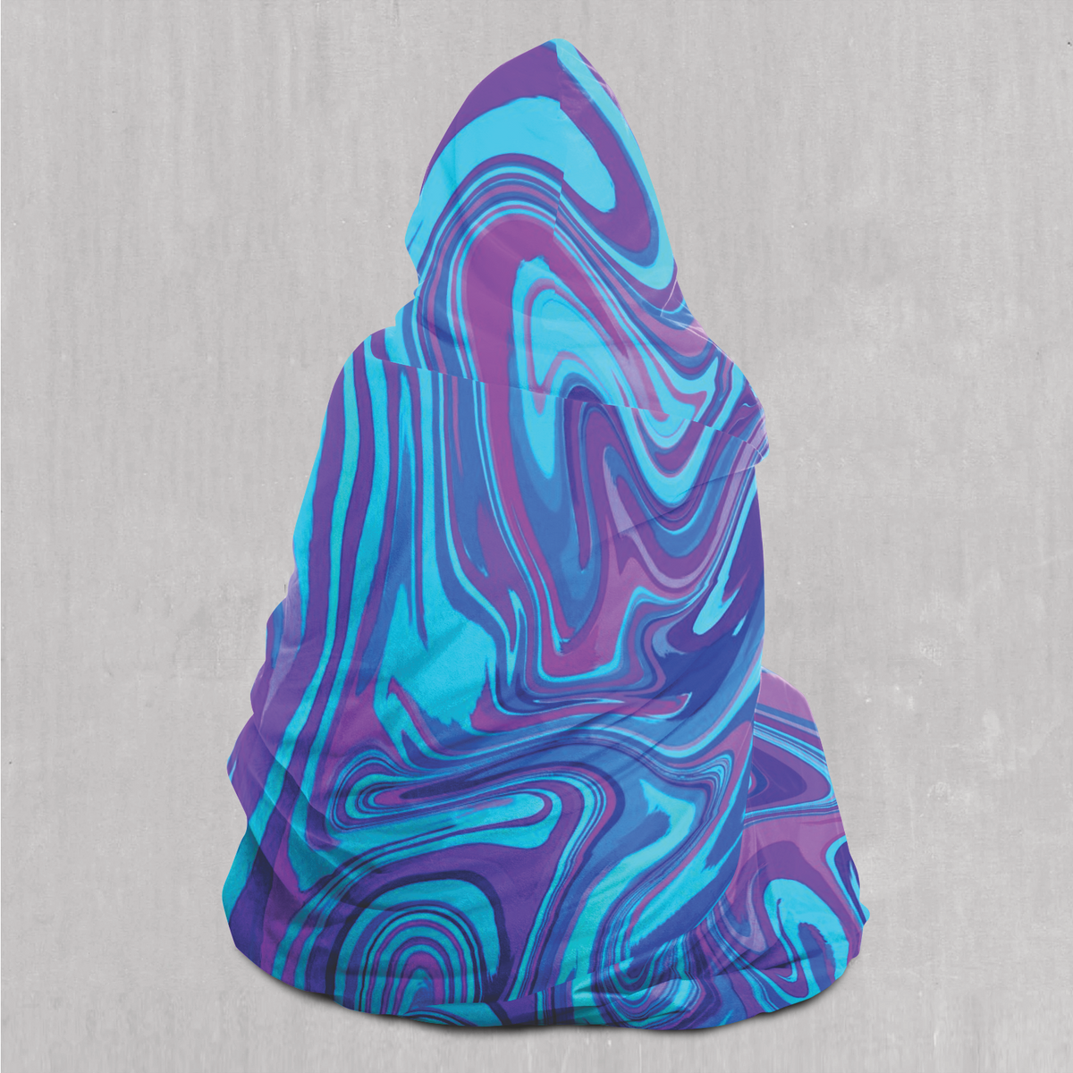 Vapor Drip Hooded Blanket - Festival Clothing, Rave Outfits, EDM Gear