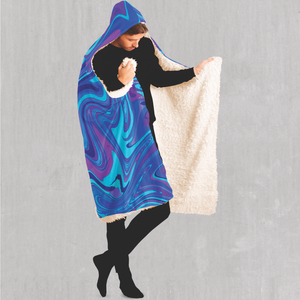 Vapor Drip Hooded Blanket - Festival Clothing, Rave Outfits, EDM Gear