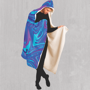 Vapor Drip Hooded Blanket - Festival Clothing, Rave Outfits, EDM Gear