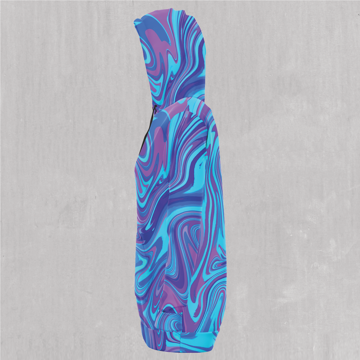 Vapor Drip Hoodie Dress - Festival Clothing, Rave Outfits, EDM Gear