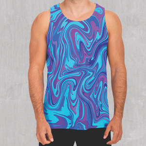 Vapor Drip Men's Tank Top - Festival Clothing, Rave Outfits, EDM Gear