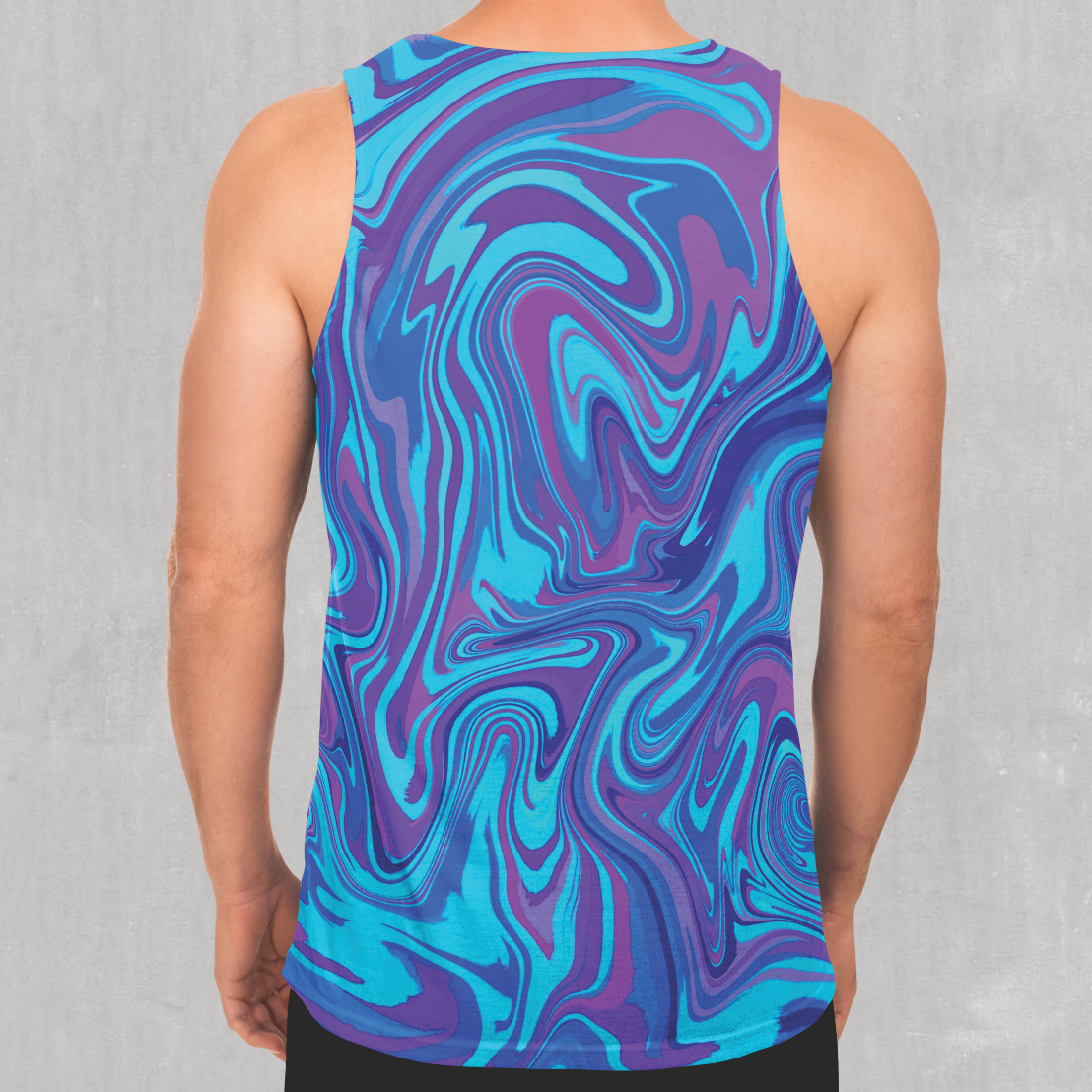 Vapor Drip Men's Tank Top - Festival Clothing, Rave Outfits, EDM Gear