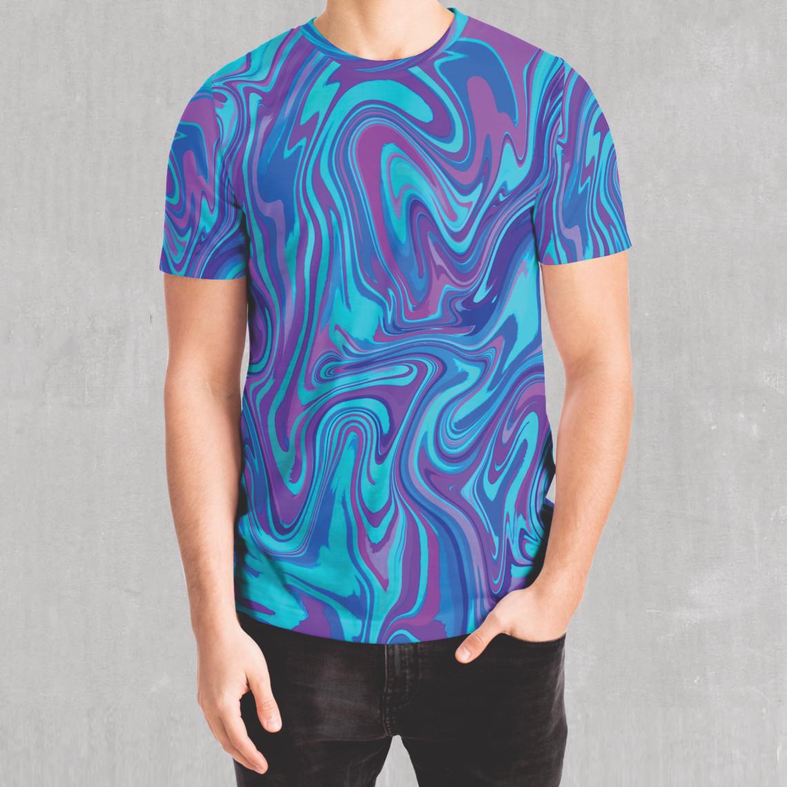 Vapor Drip Tee - Festival Clothing, Rave Outfits, EDM Gear