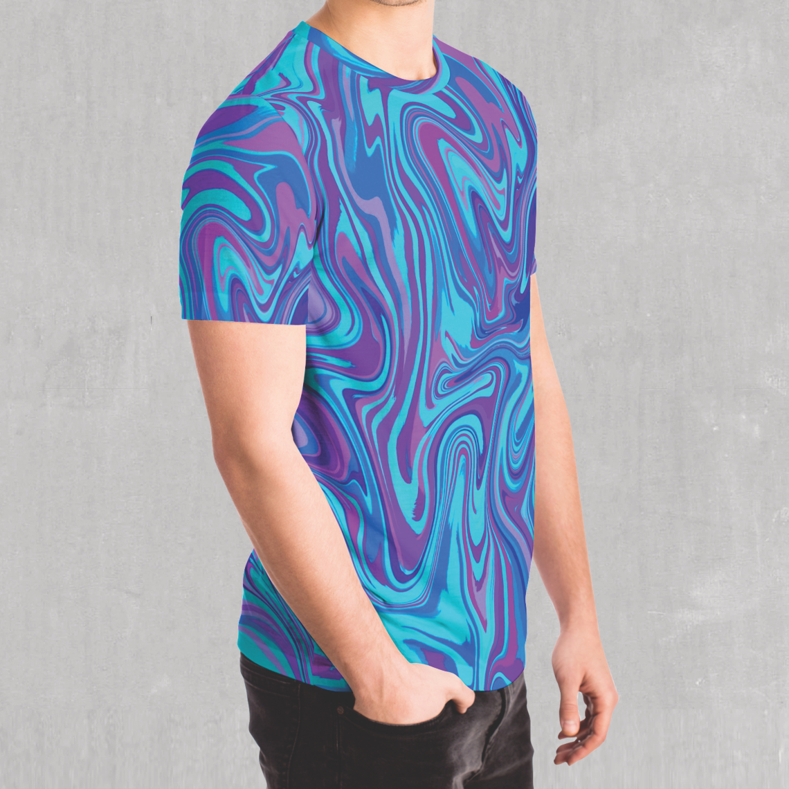 Vapor Drip Tee - Festival Clothing, Rave Outfits, EDM Gear