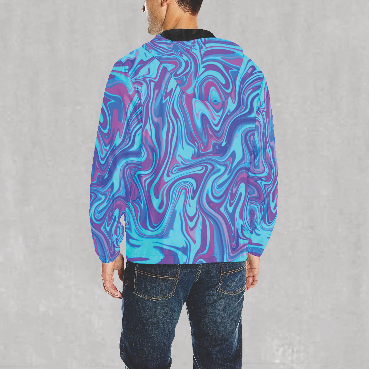 Vapor Drip Windbreaker - Festival Clothing, Rave Outfits, EDM Gear
