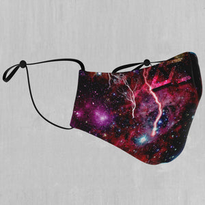 Galaxies Collide Face Mask