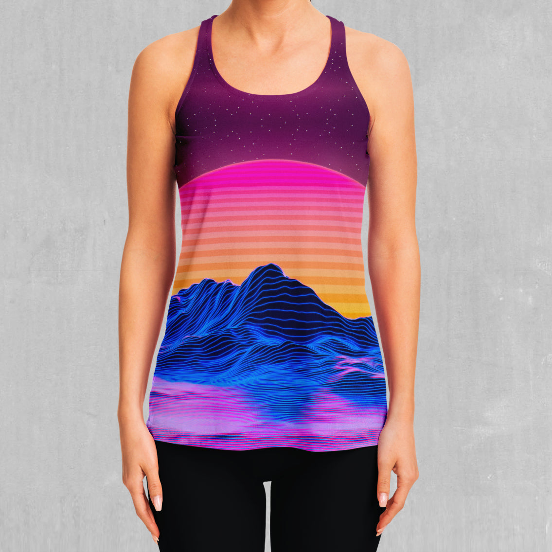 Radial Glow Women's Tank Top