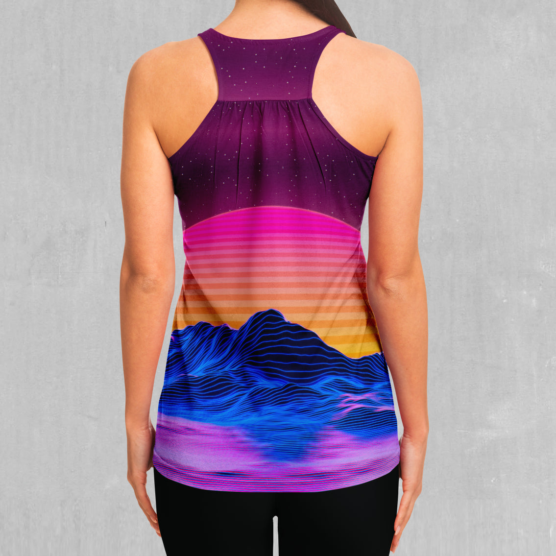 Radial Glow Women's Tank Top