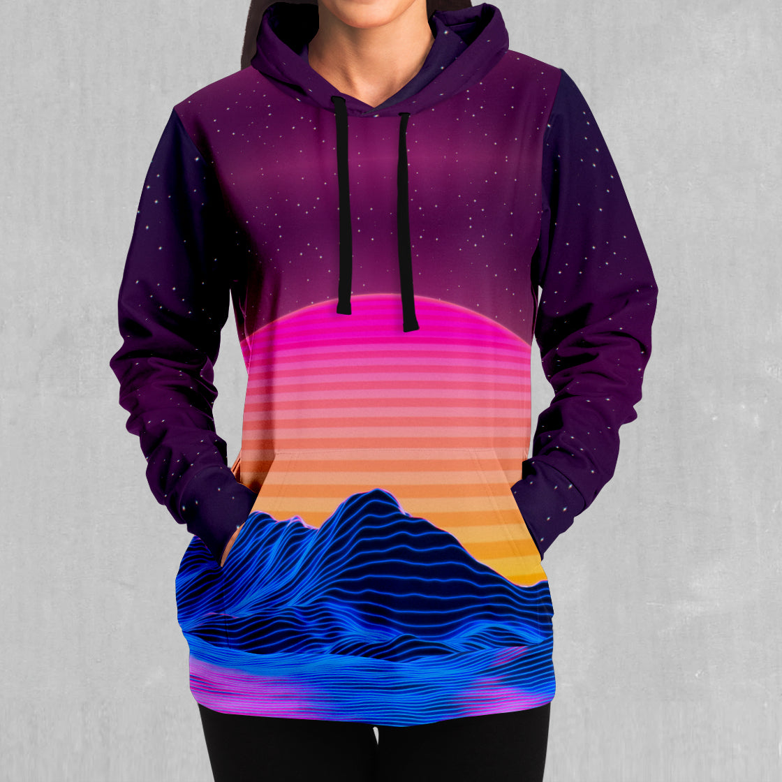 Radial Glow Hoodie
