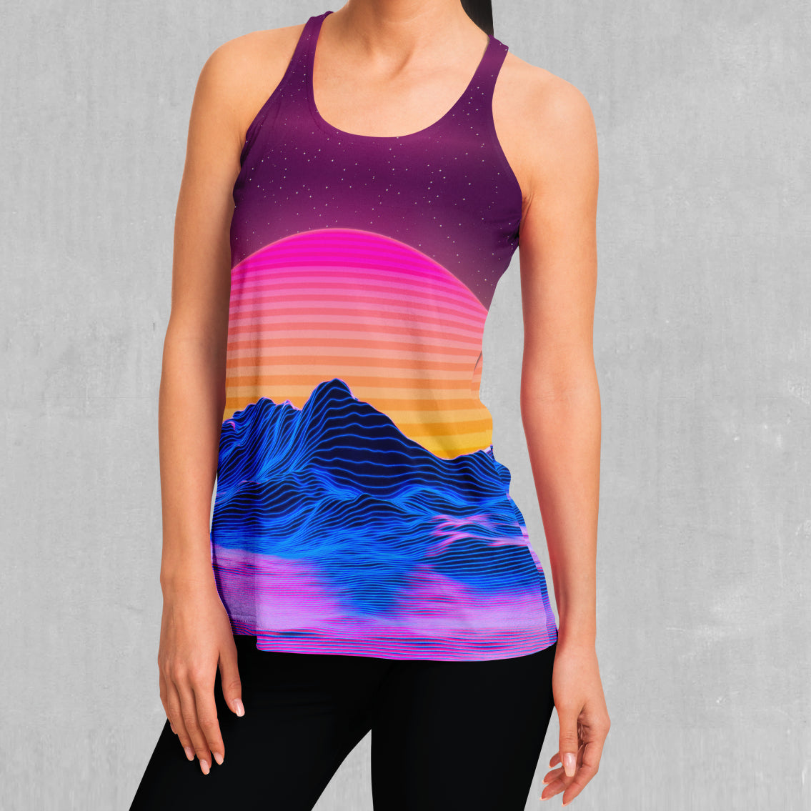 Radial Glow Women's Tank Top