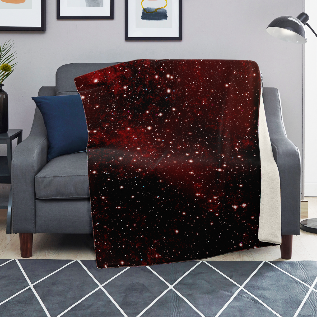 Crimson Space Blanket
