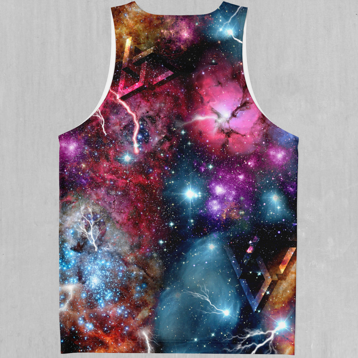 Galaxies Collide Men's Tank Top