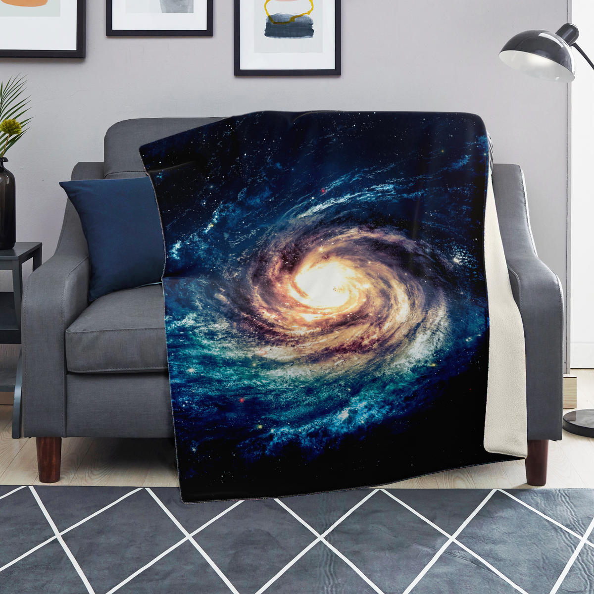 Spiral Galaxy Blanket