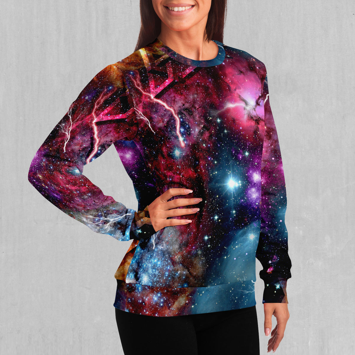 Galaxies Collide Sweatshirt