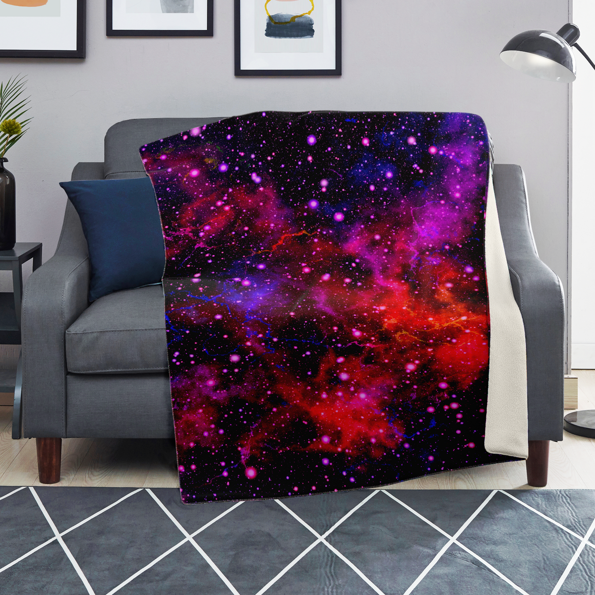 Electric Galaxy Blanket