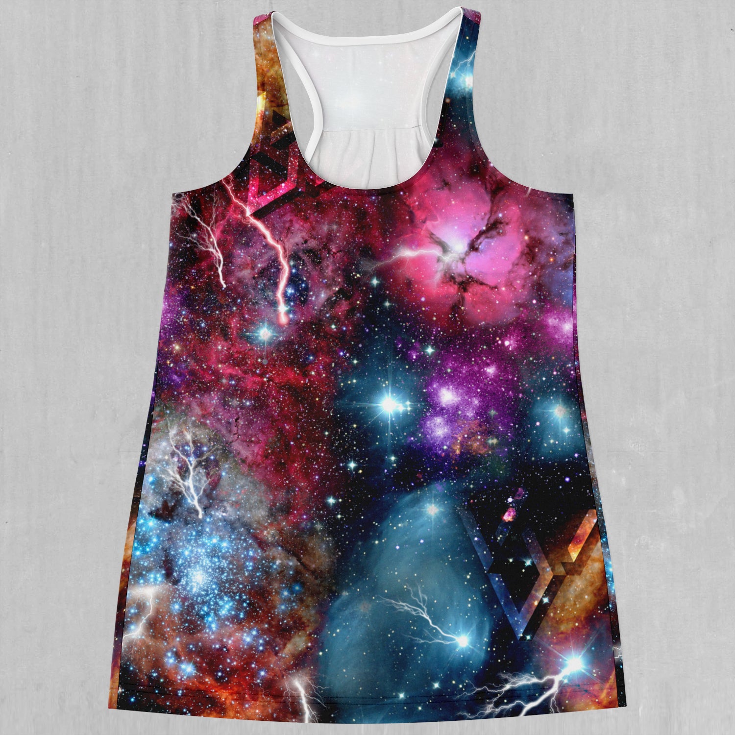 Galaxies Collide Women's Tank Top