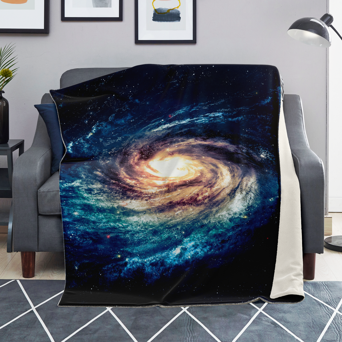 Spiral Galaxy Blanket