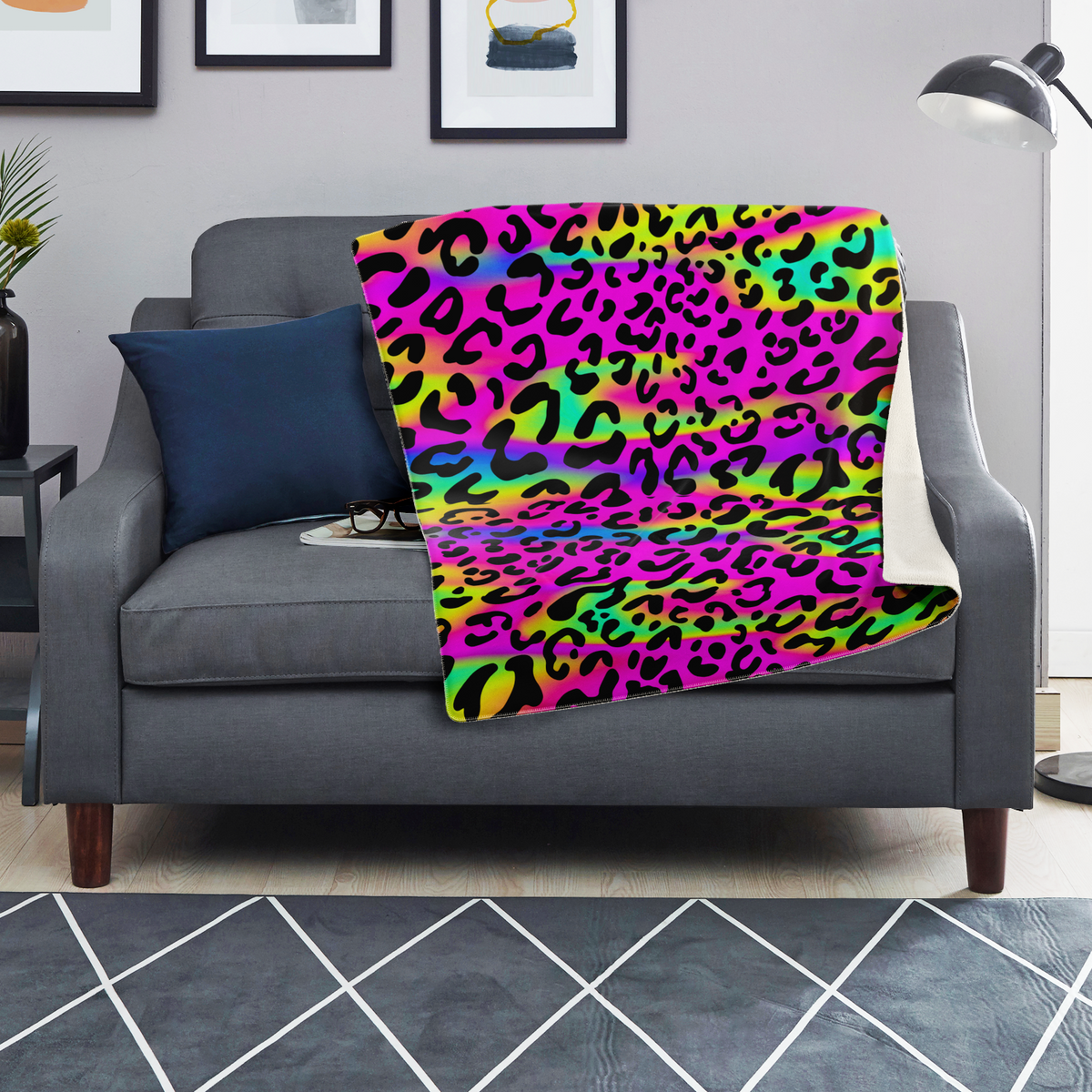 Rave Leopard Blanket