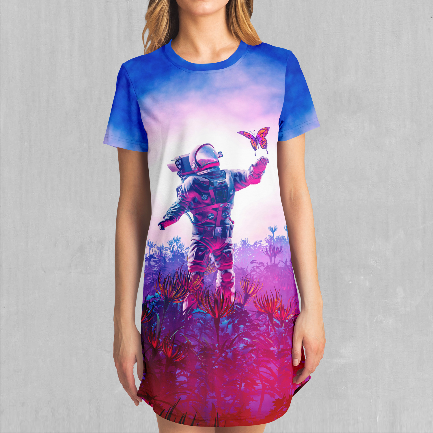 A New World T-Shirt Dress